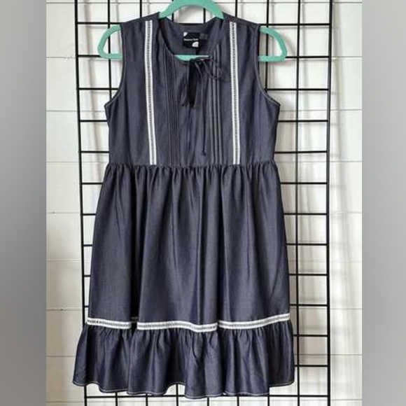 Maison Tara Fit And Flare Dress - Picture 3 of 12